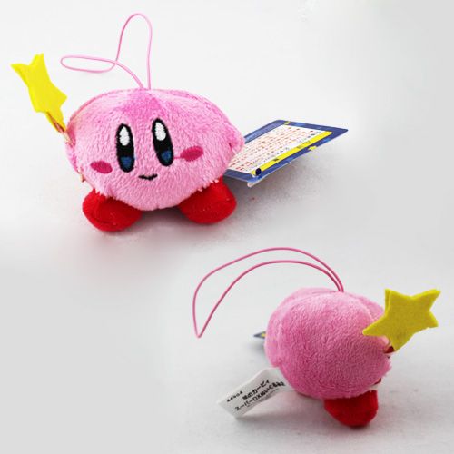 Nintendo Game Kirby Soft Plush Stuffed Toy 4pc PK  