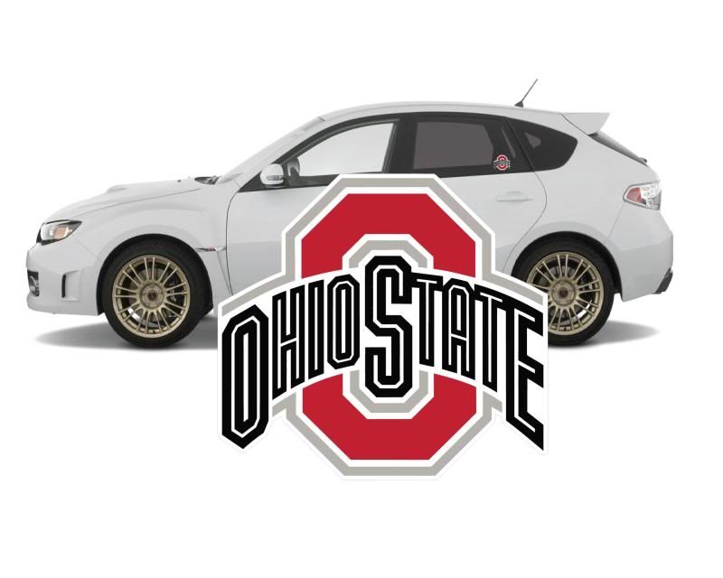 Ohio State Buckeyes Football Vinyl Decal Stickers 5 for cars 