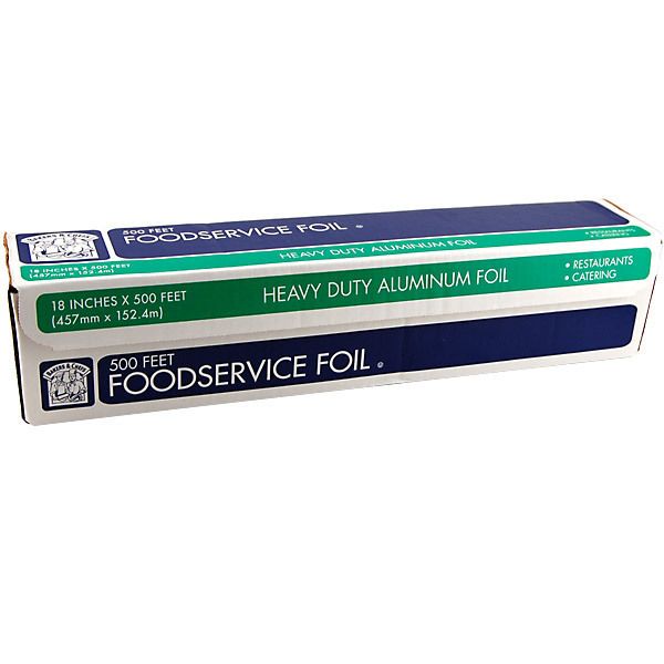 Foodservice Heavy Duty Aluminum Foil – Roll of 500 Ft 78742102856 