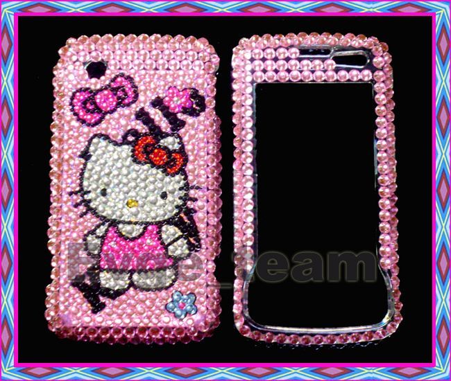 Hello kitty Bling Case Cover LG Chocolate Touch 8575 BD  