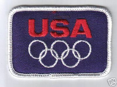 USA OLYMPIC TEAM LOGO PATCH   LONDON OLYMPICS  