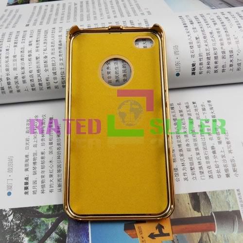 Luxury Bling Rhinestone Crystal Hard Case Cover For Apple iPhone 4 4S 