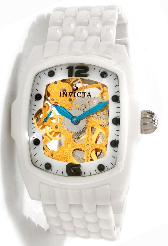   mechanical watch invicta 1114 lupah skeleton men s watch features
